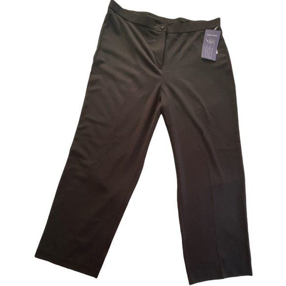 Laura Scott Women's - Tummy Control Pant Black Size 14 Short - Picture 1 of 11